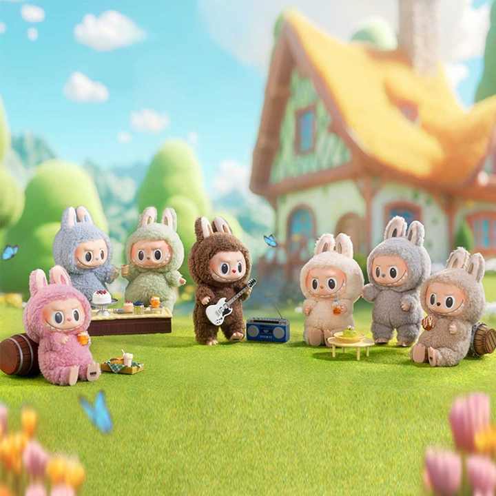 Rijaal™ Labubu – Wild Cartoon-Style Keychain