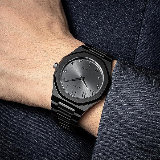 Rijaal™Black Arabic Aura Watch
