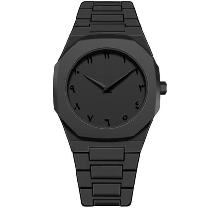 Rijaal™Black Arabic Aura Watch