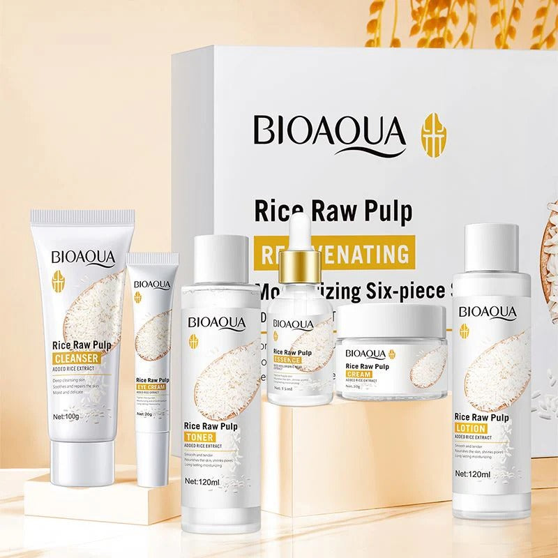 BIOAQUA - Rice Raw Pulp Rejuvenating Set (Original)